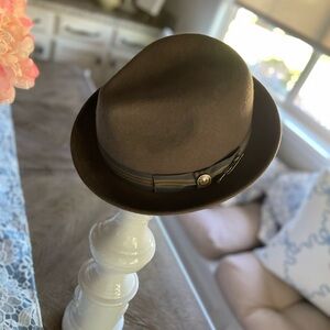 goorin bros charlestown wool fedora pork pie hat